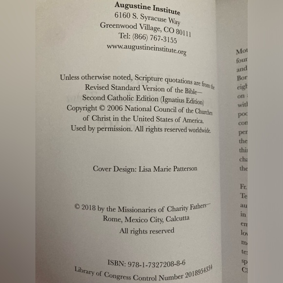 NEW I Thirst 40 days with Mother Teresa - Picture 5 of 7